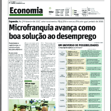 Acqio – Jornal O Tempo – Microfranquia avança como boa solução ao desemprego – 07/01/2018